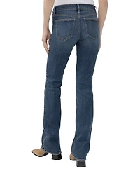 Silver Jeans Co. Women's Suki Slim Boot Mid-Rise Studded