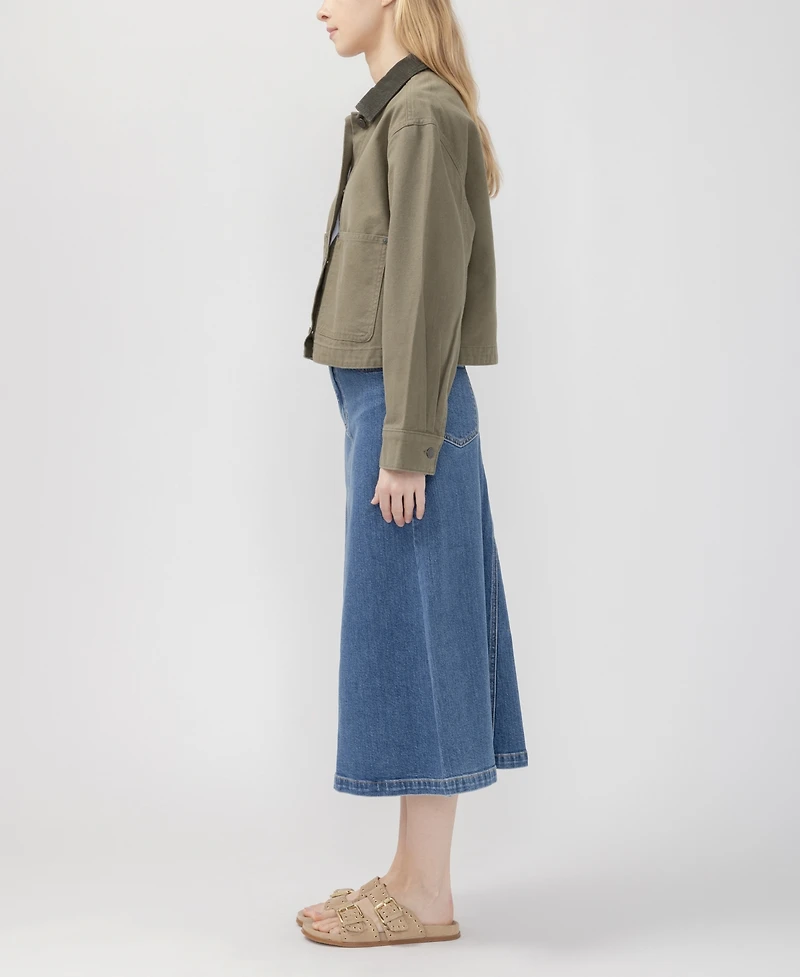 Silver Jeans Co. Women's Corduroy Barn Jacket