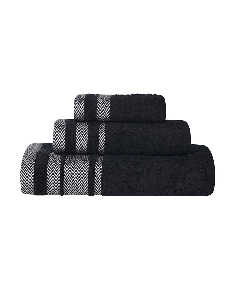 Superior Hays Cotton Absorbent Quick Dry -Piece Towel Set