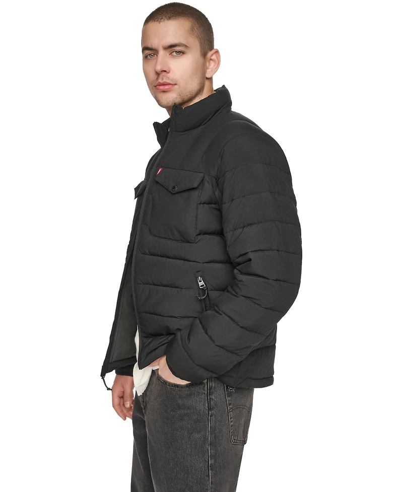 Levi's Men's Stretch Quilted Packable Jacket