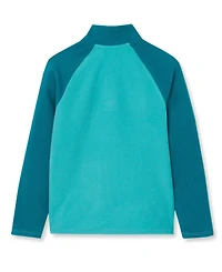 Lands' End Girls Every Day Fleece Quarter Zip