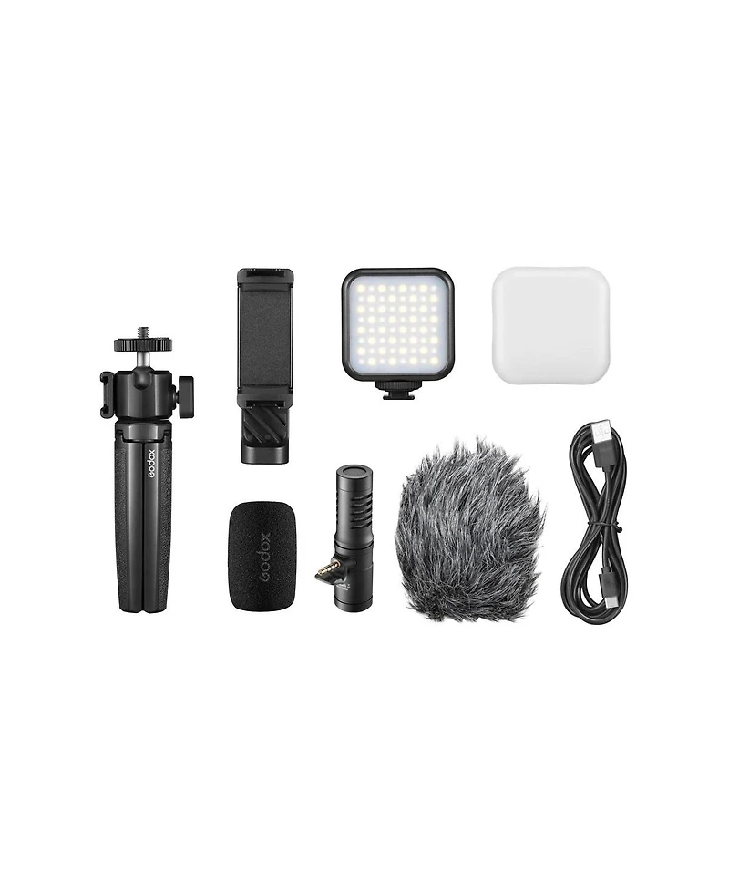 Godox VK2-ax Vlogging Kit For Mobile Devices with 3.5mm Ports