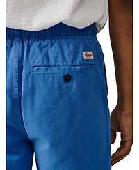 Aubin Men's Allanby Drawstring Cotton Shorts, 6.3" Inseam