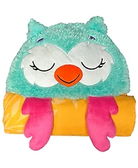 Happy Nappers Owl Medium 2-in-1 Pillow and Sleepy Sack