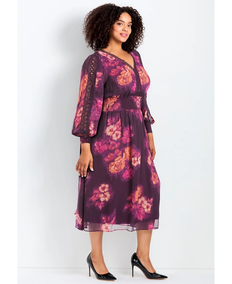 Avenue Women's Plus Elena Dress