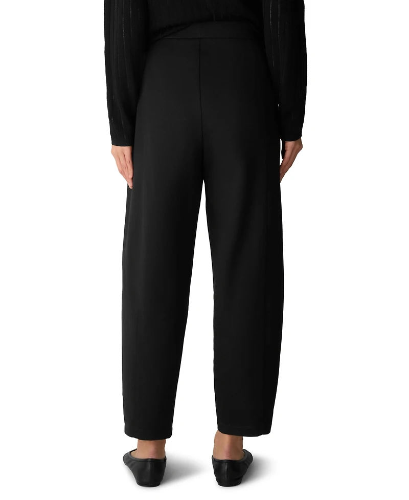 Eileen Fisher Women's Pull-On High-Rise Doubleknit Lantern Pants