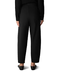 Eileen Fisher Women's Pull-On High-Rise Doubleknit Lantern Pants