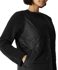 Eileen Fisher Women's Quilted Sleeveless Vest