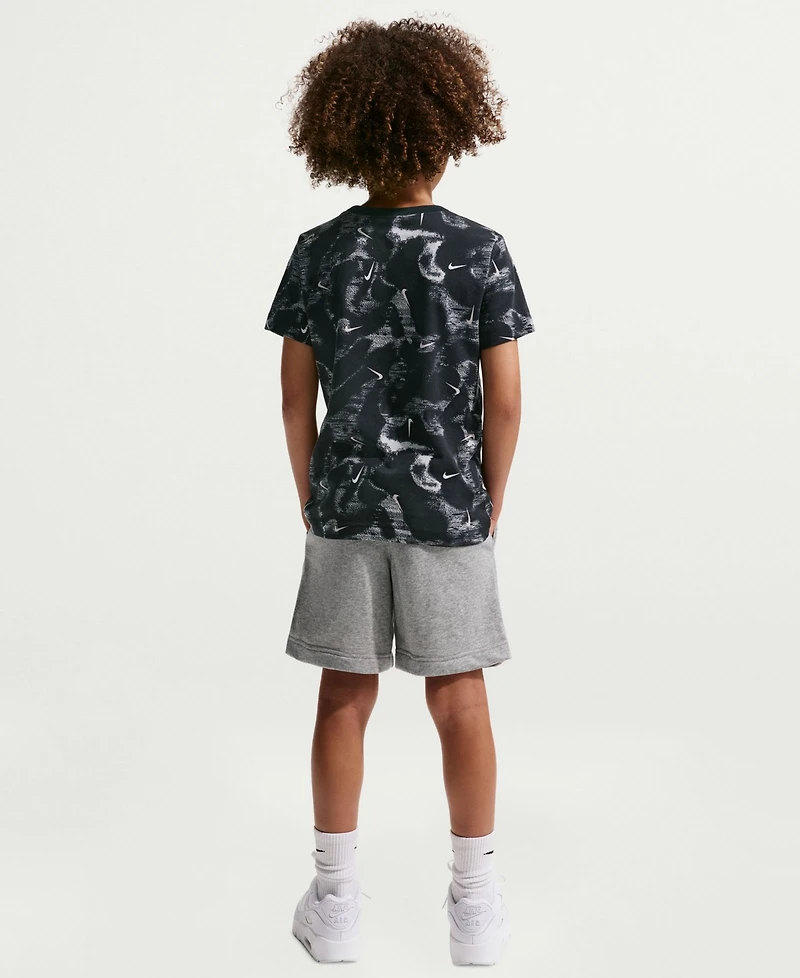 Nike Girls' Sportswear Short-Sleeve Printed T-Shirt