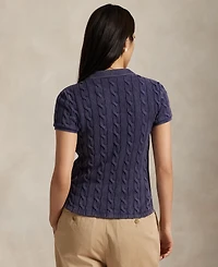 Polo Ralph Lauren Women's Cable-Knit Shirt