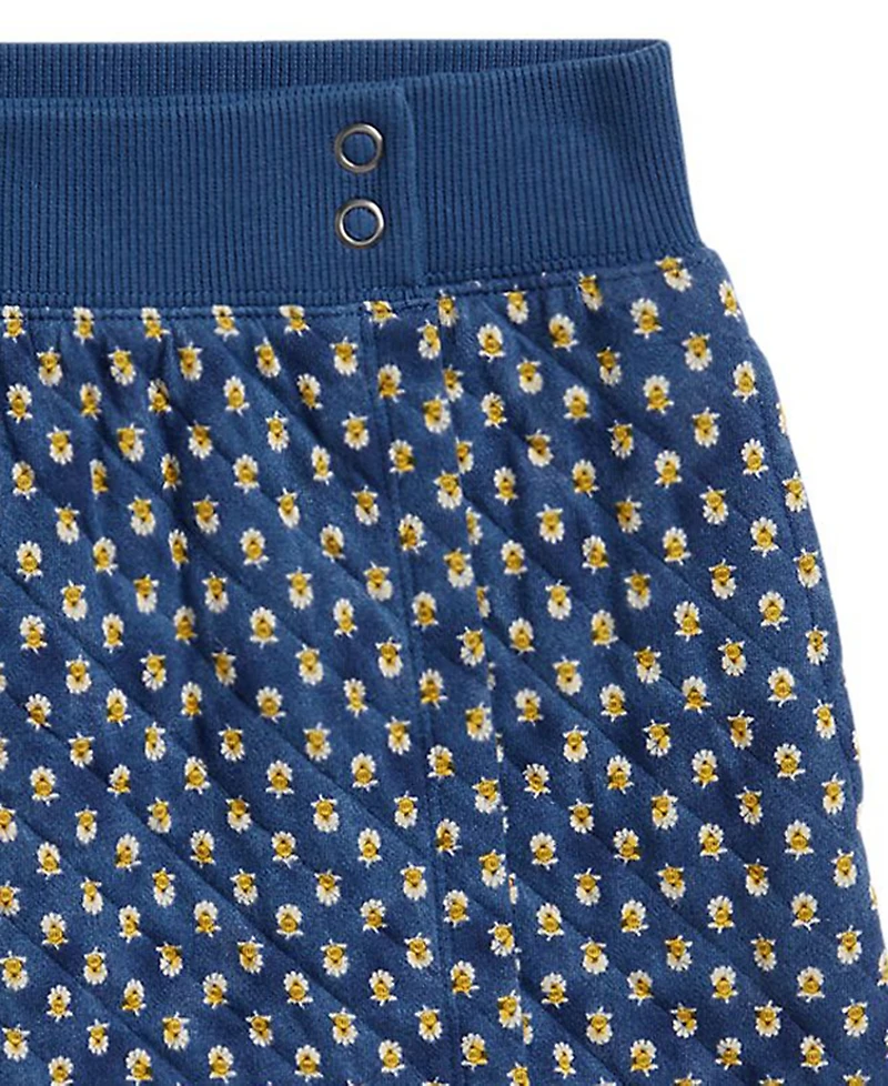 Polo Ralph Lauren Girls' 7-16 Floral Quilted Wrap Skirt