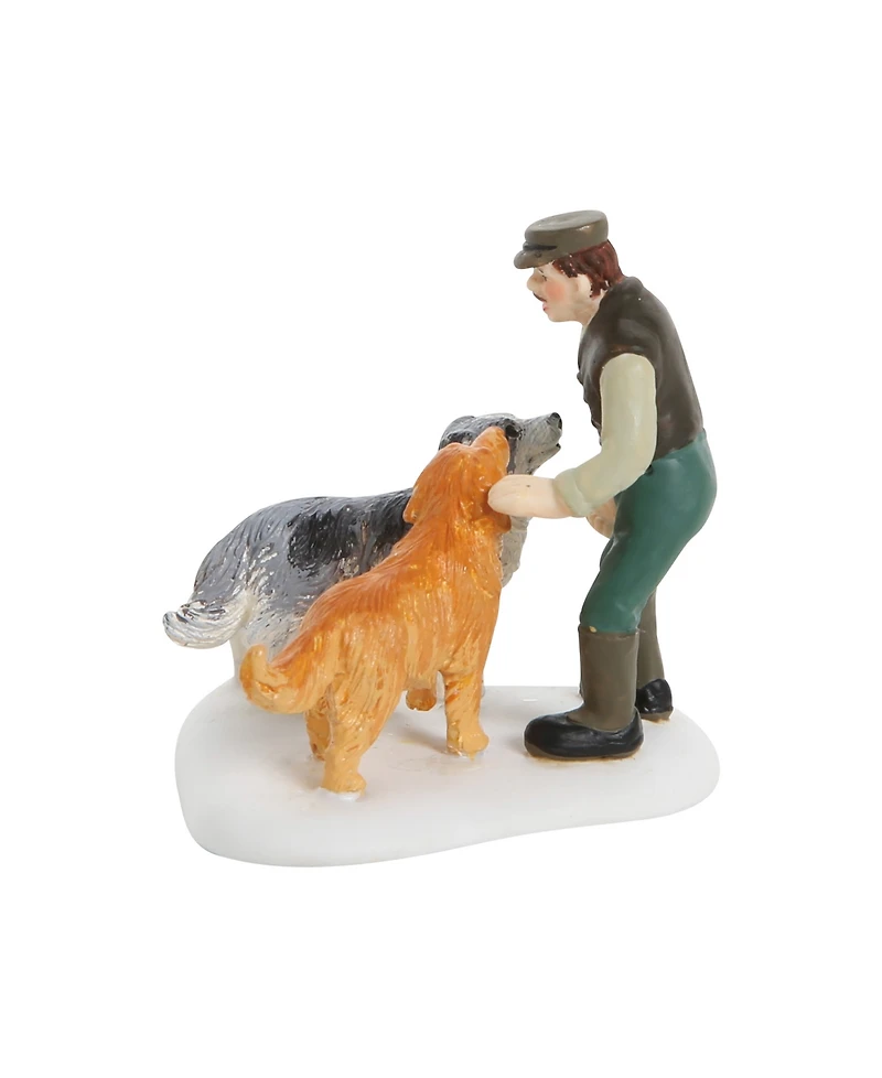 Department 56 Dickens Village Man's Best Friends Figure