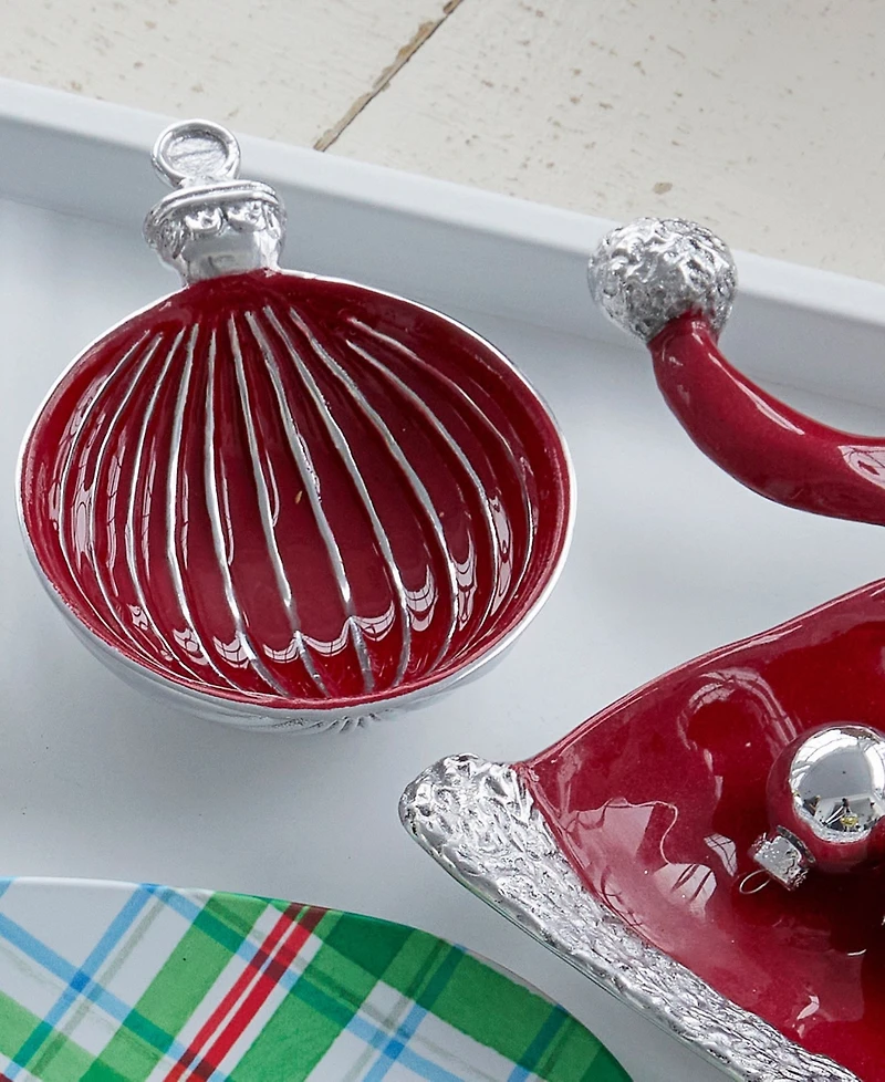 Mariposa Aluminum Ornament Candy Dish