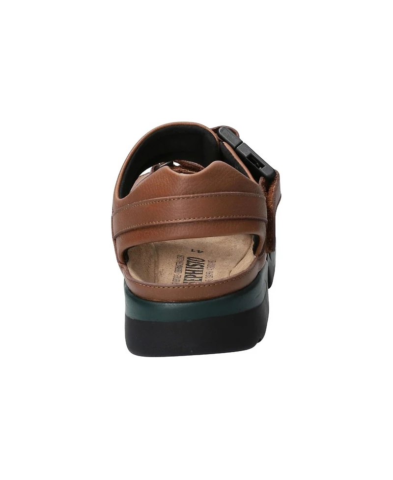 Mephisto Shark Fit Leather Open-Toe Sandals