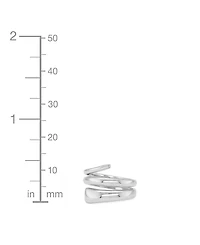 And Now This 18K Gold Plated or Silver Plated Coil Ring