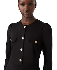 Finery London Women's Gilly Ponte Jersey Midi Dress