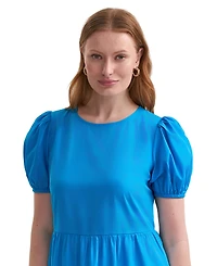 Finery London Women's Genevive Cotton Midi Tiered Dress