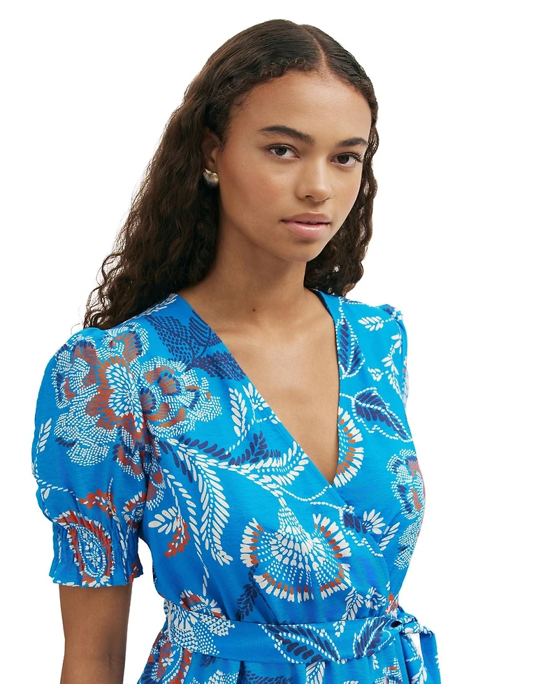 Finery London Women's Nicoleta Floral Midi Tea Dress