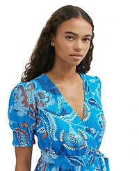 Finery London Women's Nicoleta Floral Midi Tea Dress