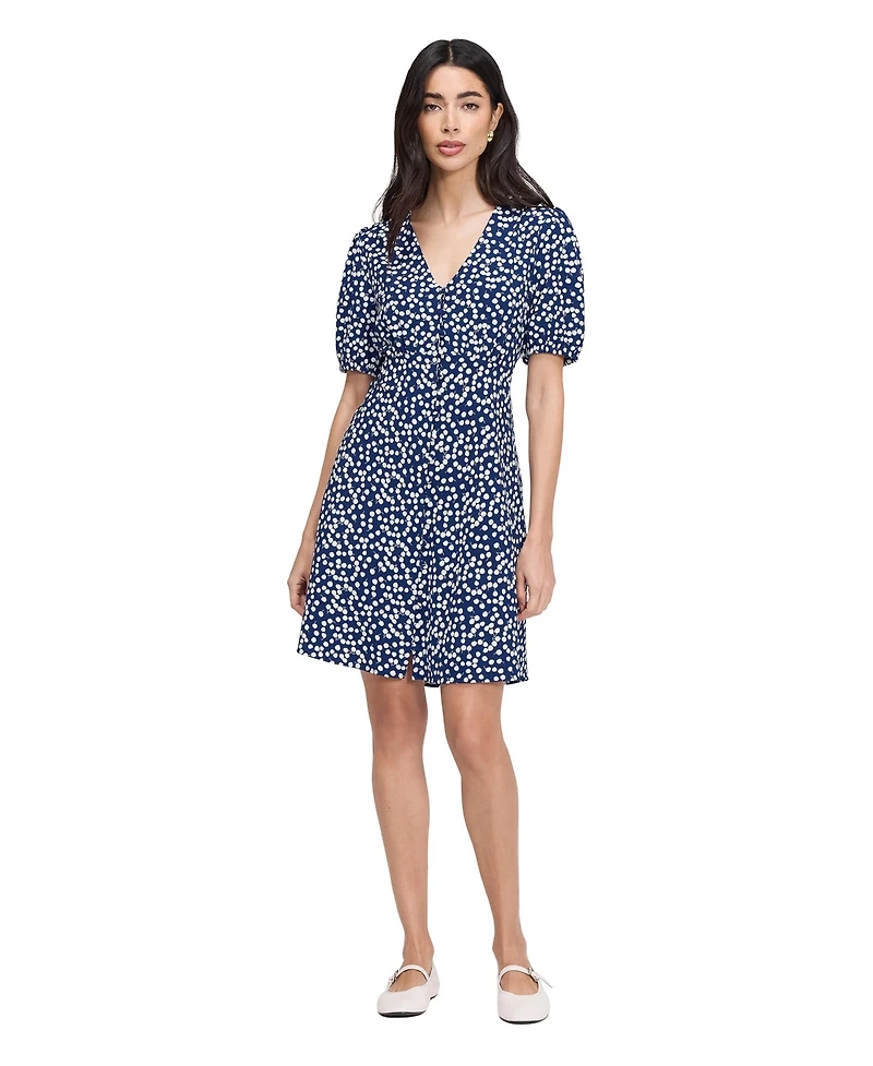 Finery London Women's Ensley Button Through Short Dress