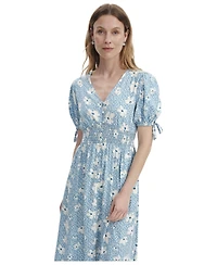 Finery London Women's Margot Button Through Midi Dress