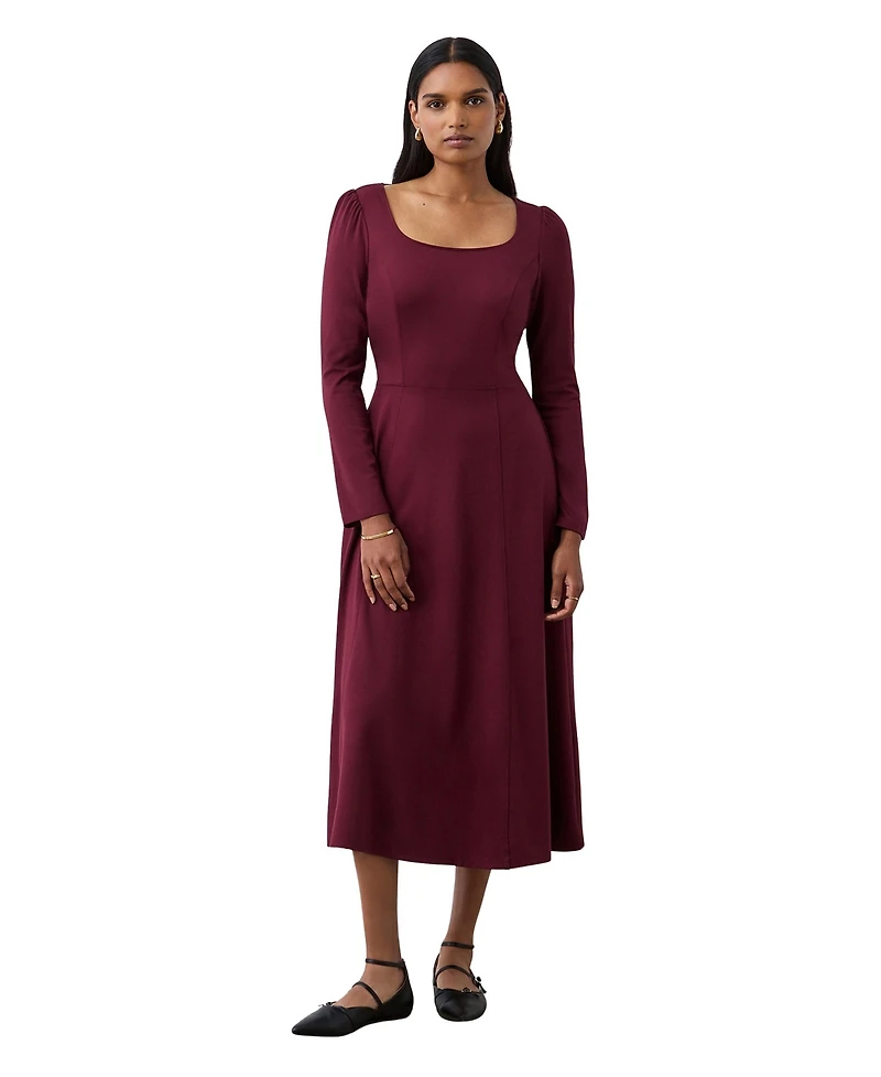 Finery London Women's Kelly Ponte Jersey Midi Dress