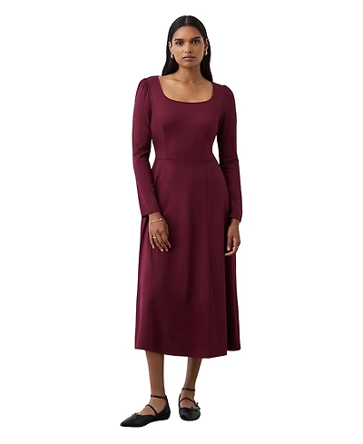 Finery London Women's Kelly Ponte Jersey Midi Dress