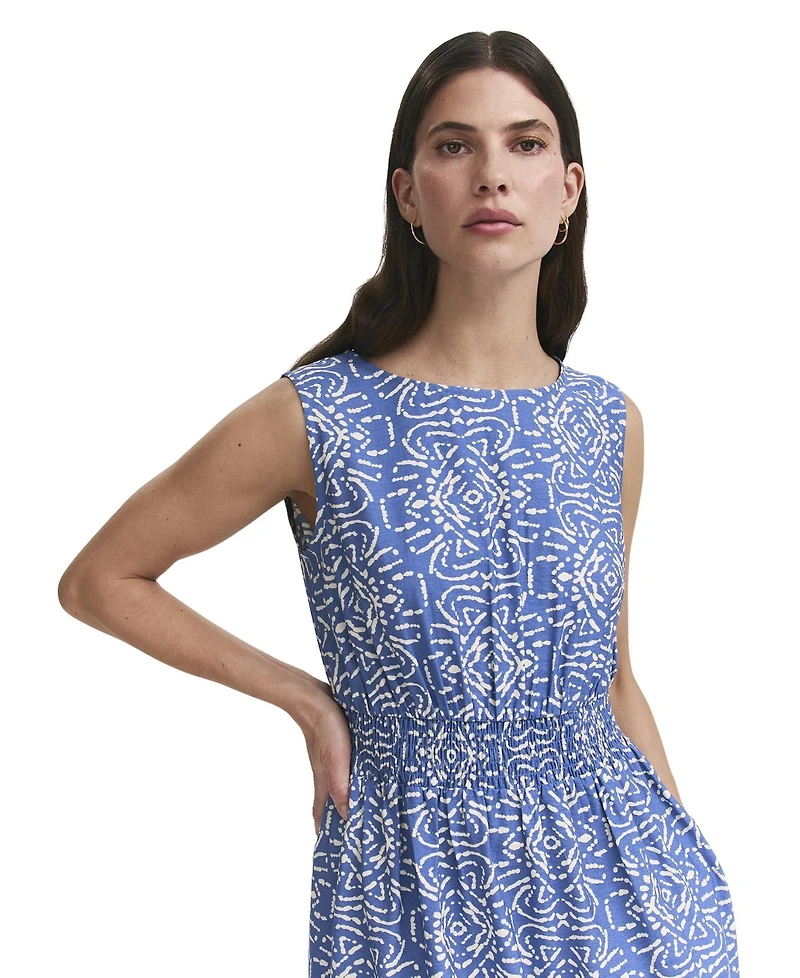 Finery London Women's Willow Printed Sleeveless Midi Dress