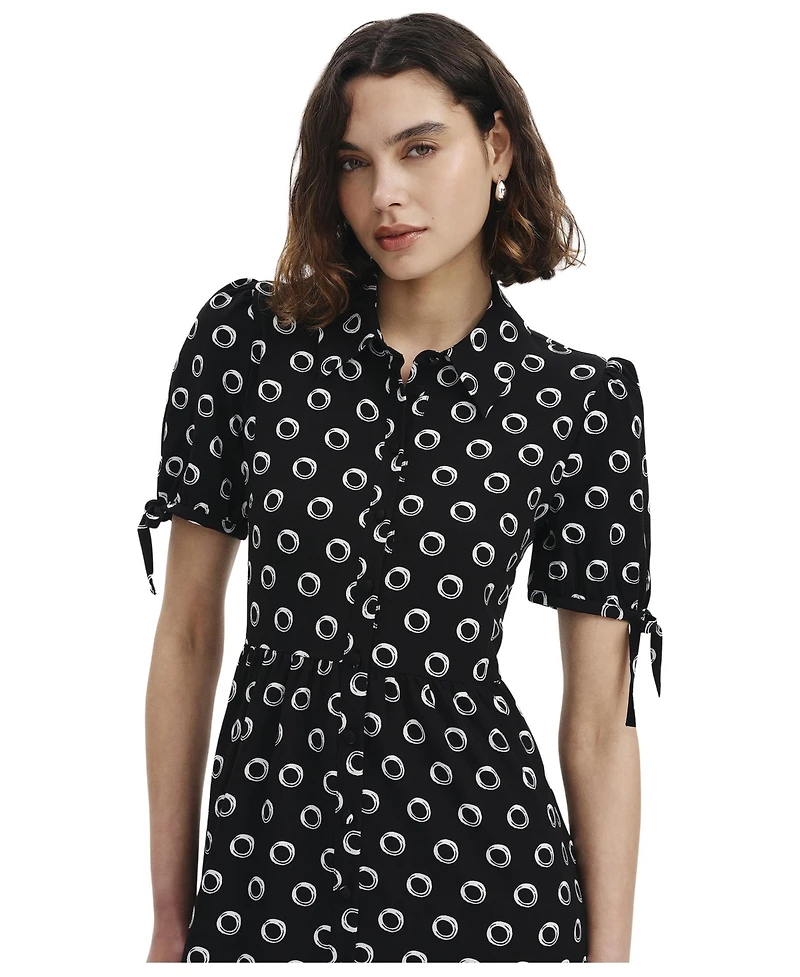 Finery London Women's Estee Midi Shirt Dress