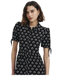Finery London Women's Estee Midi Shirt Dress