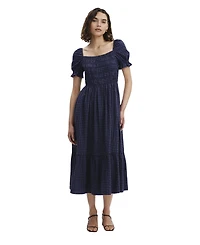 Finery London Women's Dawn Square Neck Midi Dress