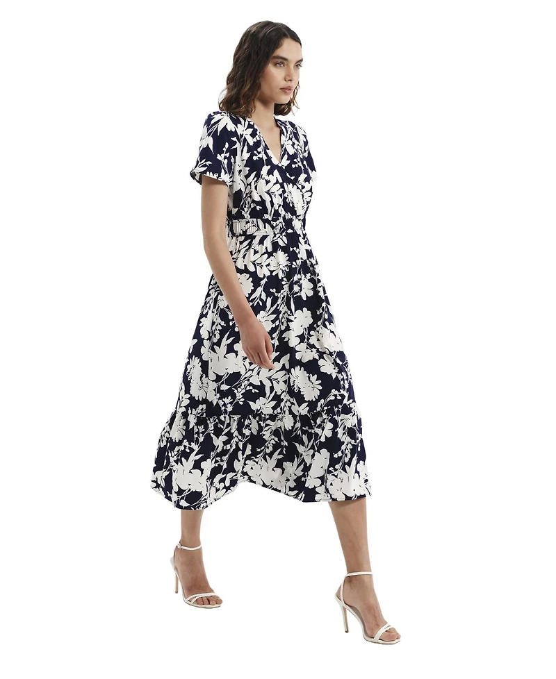 Finery London Women's Deena Wrap Midi Dress