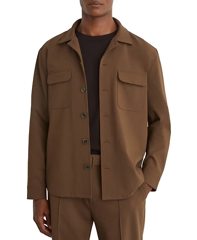 Reiss Men's Peshi Flap-Pocket Overshirt