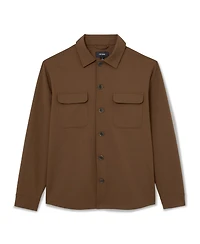 Reiss Men's Peshi Flap-Pocket Overshirt