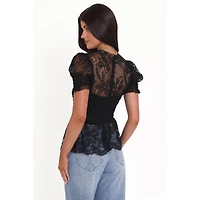 Petal and Pup Women's Adeline Peplum Top