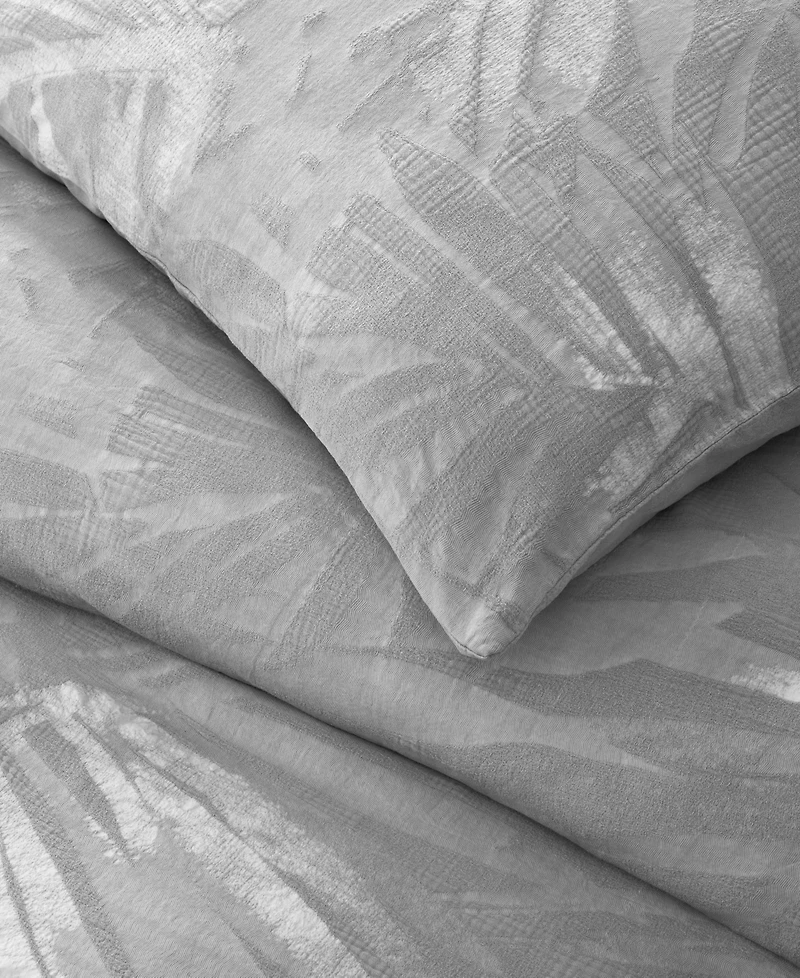 Harbor House Coastal Leaves Cotton 3-Piece Duvet Cover Set