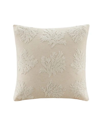 Harbor House Camila Coral Cotton Jacquard Decorative Pillow Cover, 20" x 20"