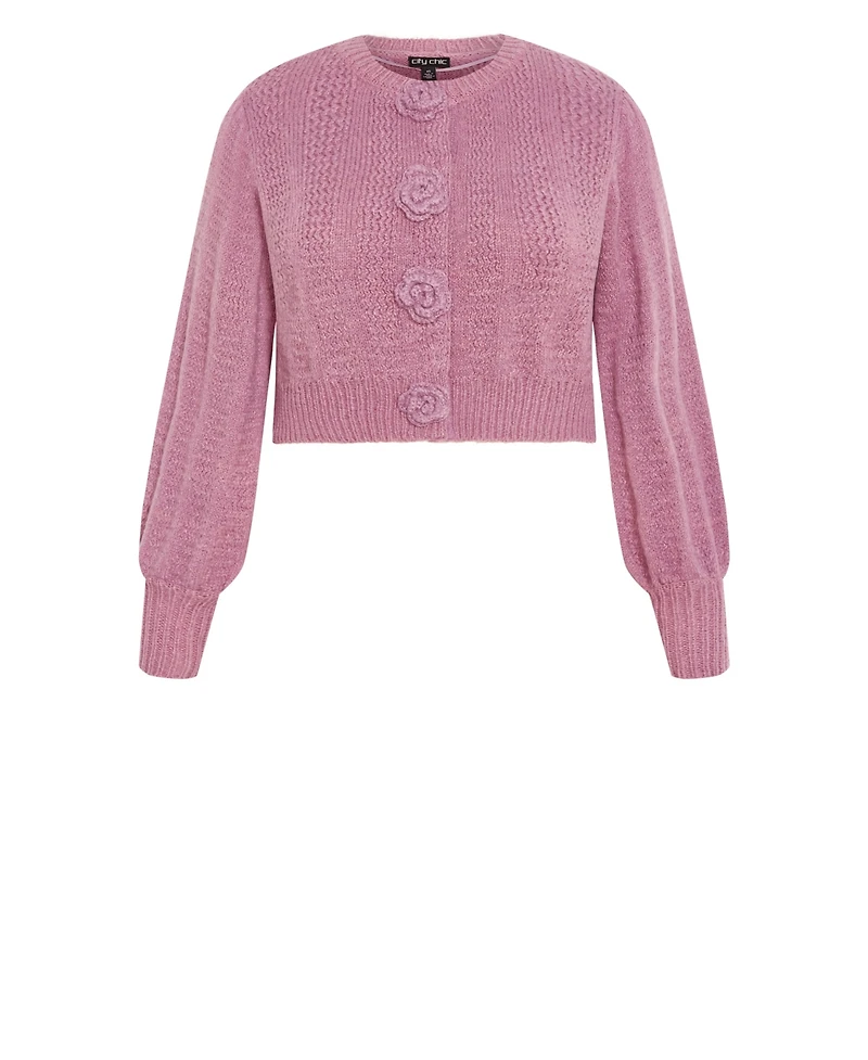 City Chic Women's Rosie Cardigan