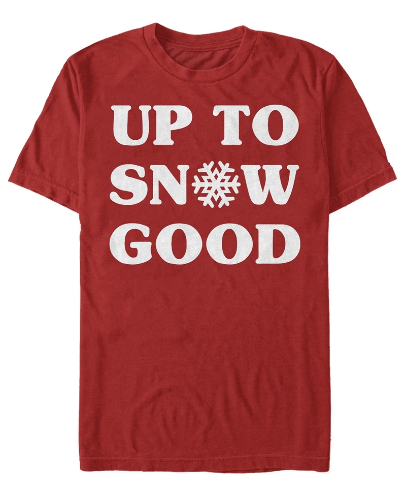 Fifth Sun Men's Up To Snow Good Graphic T-Shirt