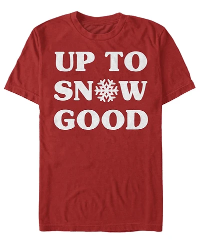 Fifth Sun Men's Up To Snow Good Graphic T-Shirt