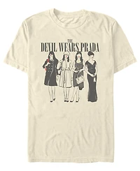 Fifth Sun Men's Andy Looks Graphic Crew Neck T-Shirt
