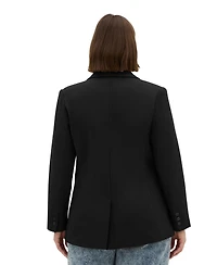 City Chic Plus Galactic Oversized Stretch Ponte Blazer