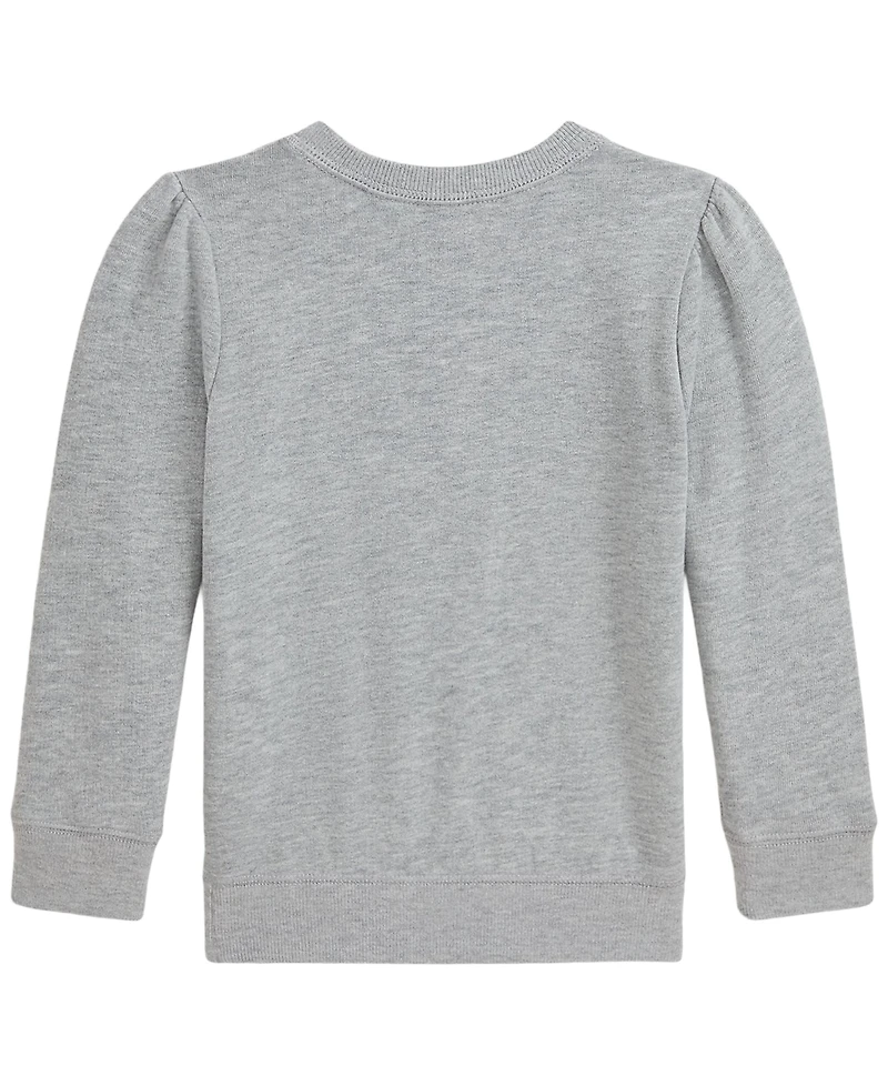 Polo Ralph Lauren Girls' 2T-6X Fleece Sweatshirt