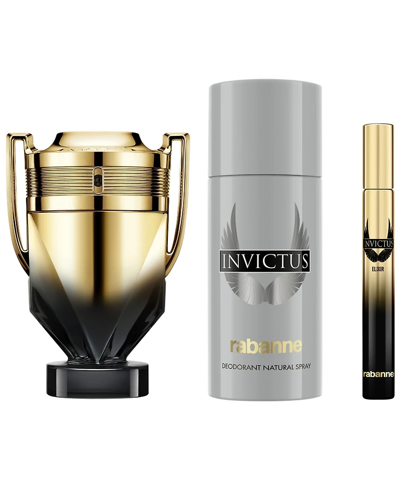 Rabanne 3-Piece Invictus Elixir Gift Set