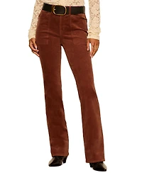 Sanctuary Women's Play Date Corduroy Mid-Rise Bootcut Pants