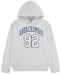 abercrombie kids Boys' 5-18 Logo Fleece Long-Sleeve Hoodie