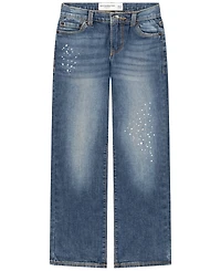 abercrombie kids Boys' 5-18 Oil Splatter Straight Leg Jeans