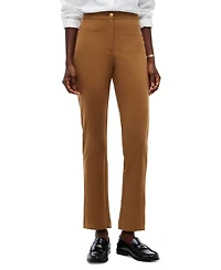 Tommy Hilfiger Women's Ponte Slim Cigarette Mid-Rise Pants