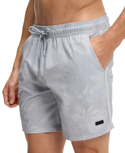 Boss by Hugo Men's 6" Alain All Over Print Swim Trunks