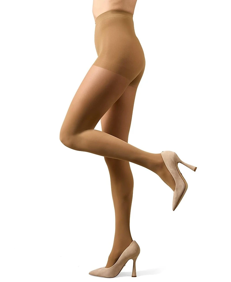 MeMoi Women's Velveteen Control Top 30 Denier Tights